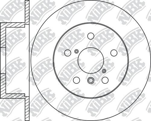 

Тормозный колодки NiBK передний для Toyota Land Cruiser 1975-1996 302 мм RN1255
