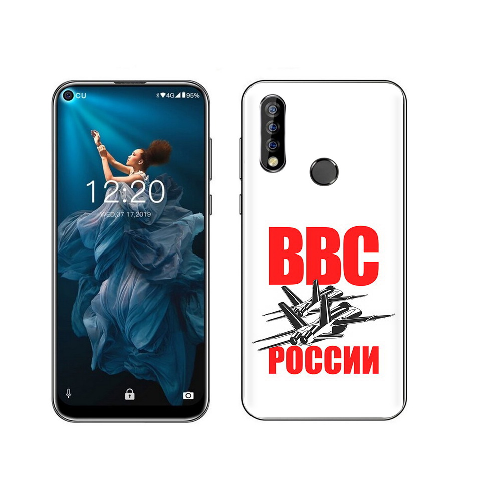 

Чехол MyPads Tocco для Oukitel C17 Pro ввс, Прозрачный, Tocco