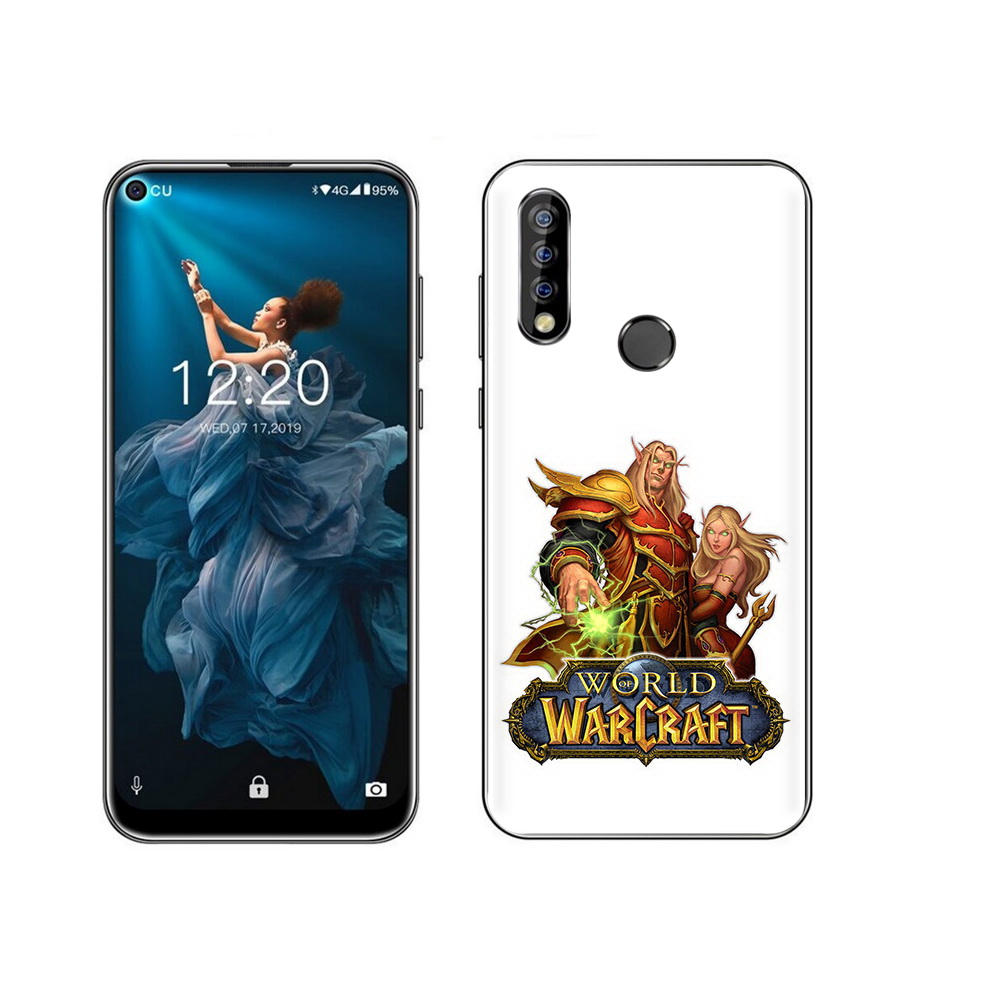 

Чехол MyPads Tocco для Oukitel C17 Pro варкрафт2, Прозрачный, Tocco