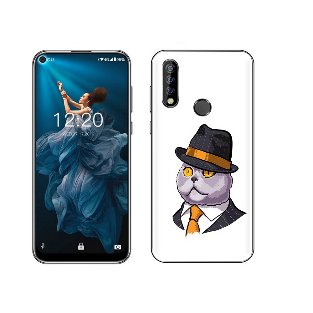 

Чехол MyPads Tocco для Oukitel C17 Pro британец, Прозрачный, Tocco