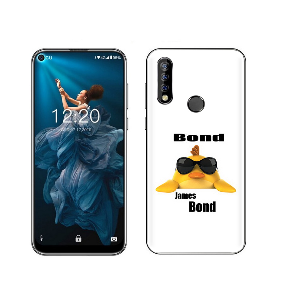 

Чехол MyPads Tocco для Oukitel C17 Pro бонд, Прозрачный, Tocco
