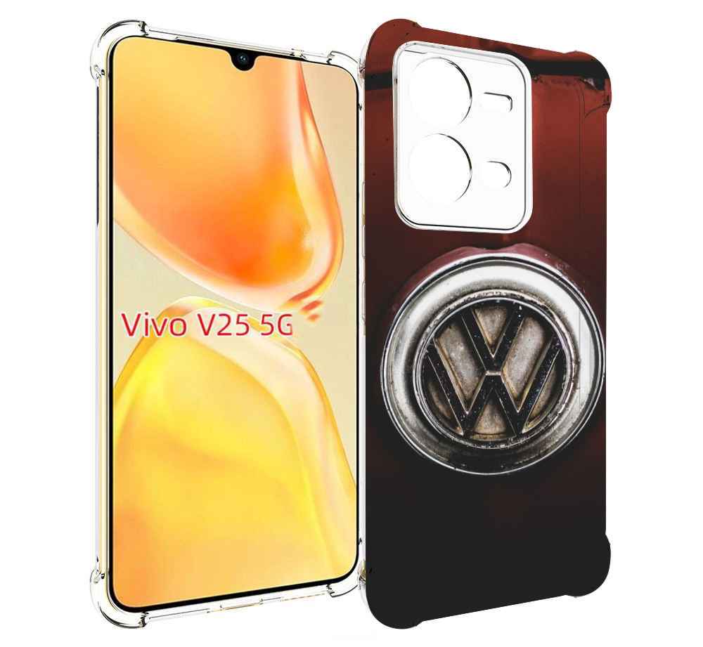 

Чехол MyPads volkswagen 1 мужской для Vivo V25 5G / V25e, Прозрачный, Tocco