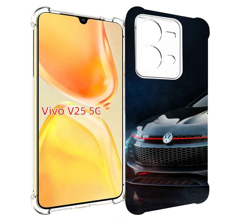

Чехол MyPads volkswagen 2 мужской для Vivo V25 5G / V25e, Прозрачный, Tocco