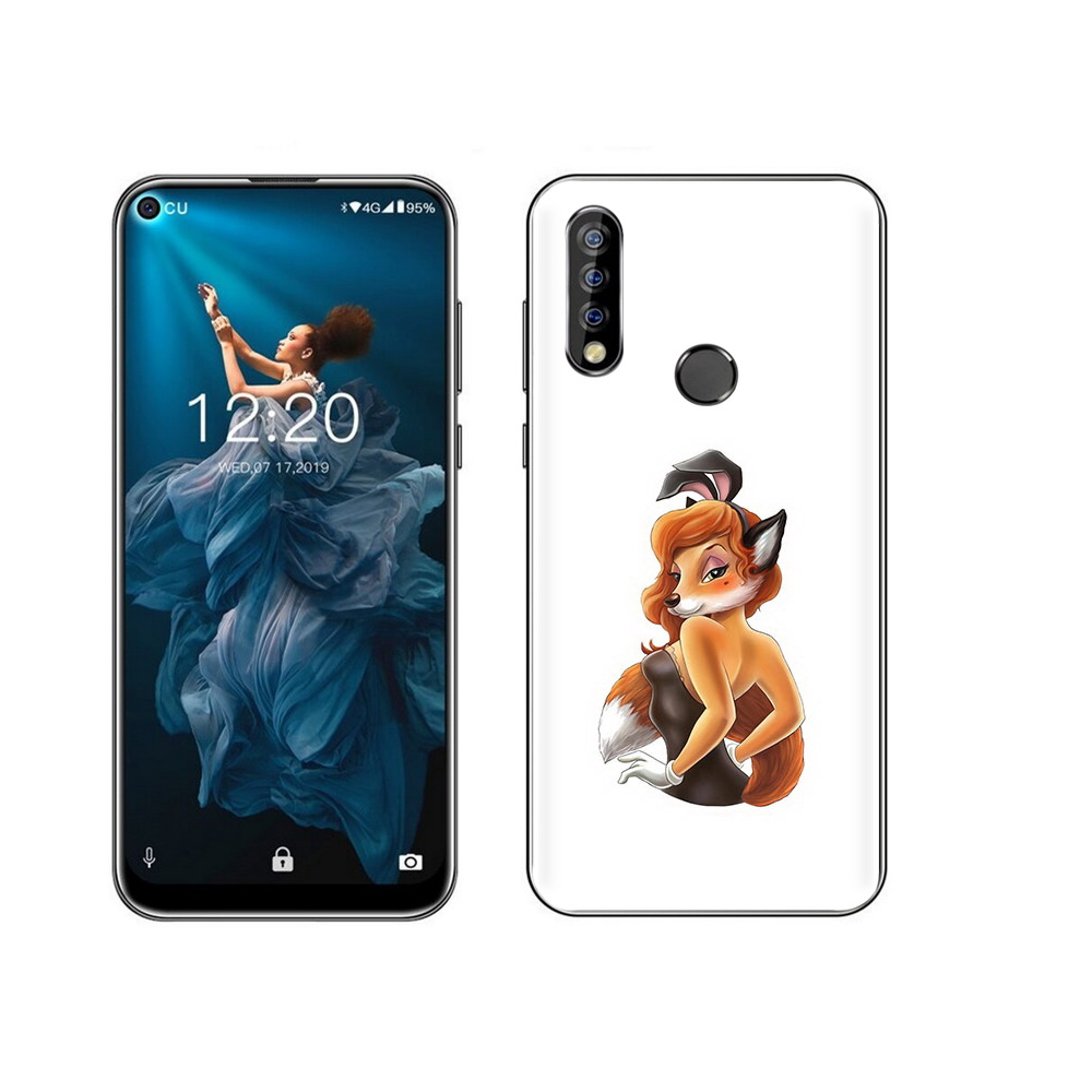 

Чехол MyPads Tocco для Oukitel C17 Pro баронесса, Прозрачный, Tocco