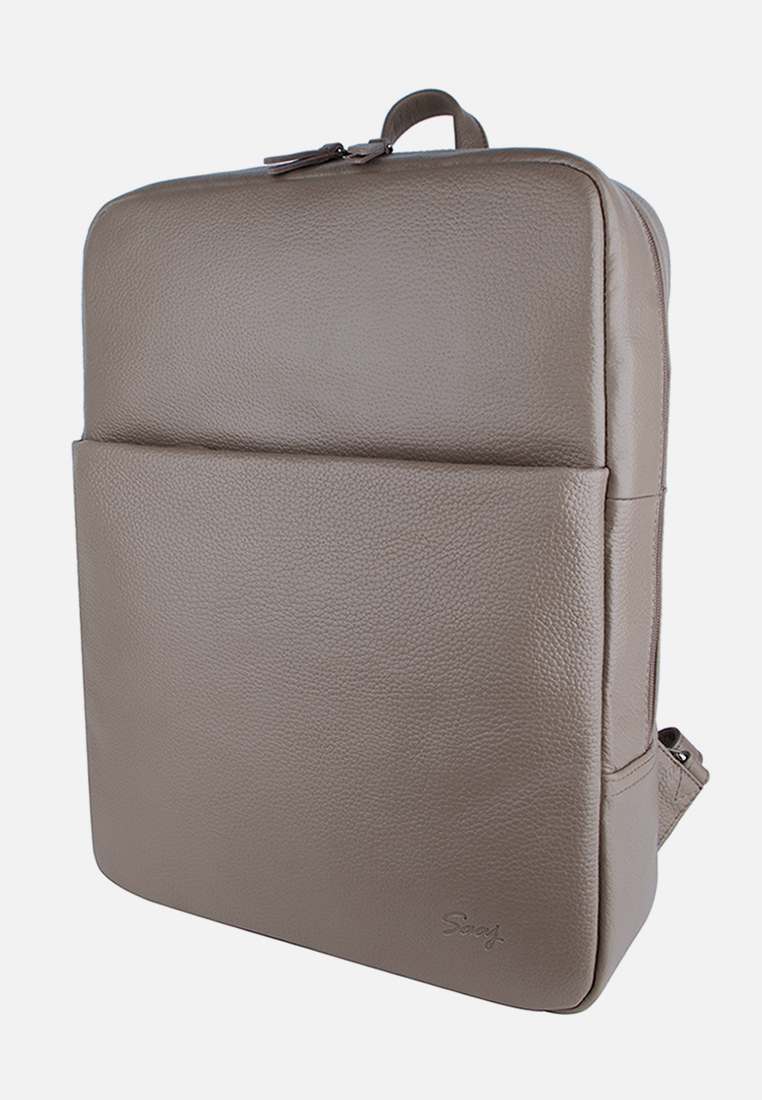 

Рюкзак женский SAAJ SMB164 тауп, 40х11х30 см, SMB164