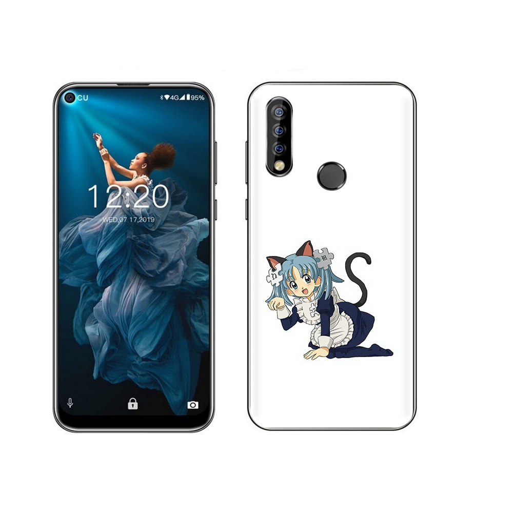 

Чехол MyPads Tocco для Oukitel C17 Pro аниме3, Прозрачный, Tocco