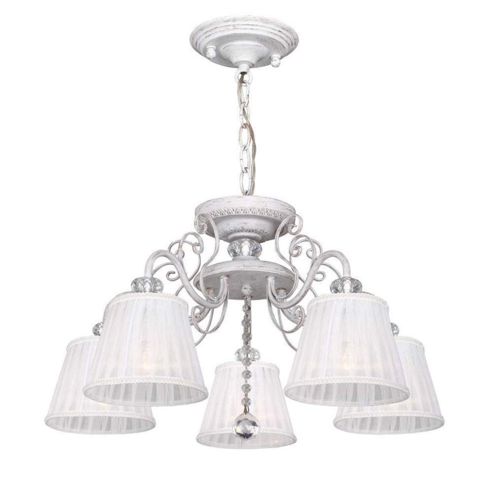 

F-Promo Люстра 2 в 1 подвесная/потолочная с хрусталем Amanda 2150-5PC