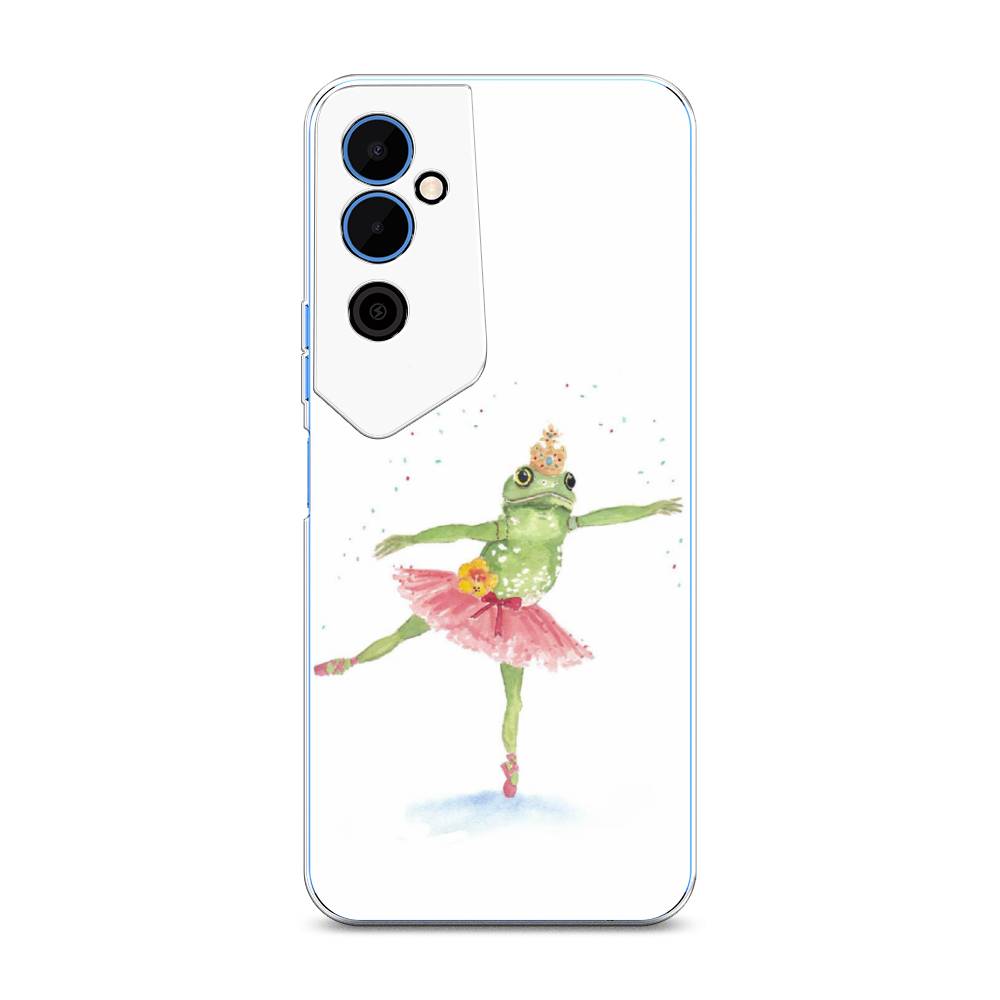 

Чехол на Tecno Pova Neo 2 "Лягушка-балерина", Зеленый, 302450-4