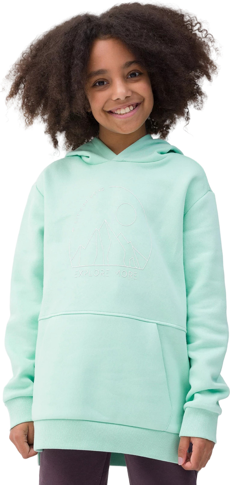 Худи детское 4F SWEATSHIRT  F277, Зеленый, 158