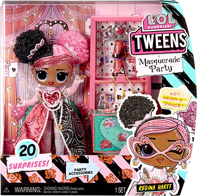 Кукла L.O.L. Surprise! Tweens Masquerade Party Regina Hartt, 584124 игровой набор с куклой baby alive foodie cuties party series 2 10 сюрпризов