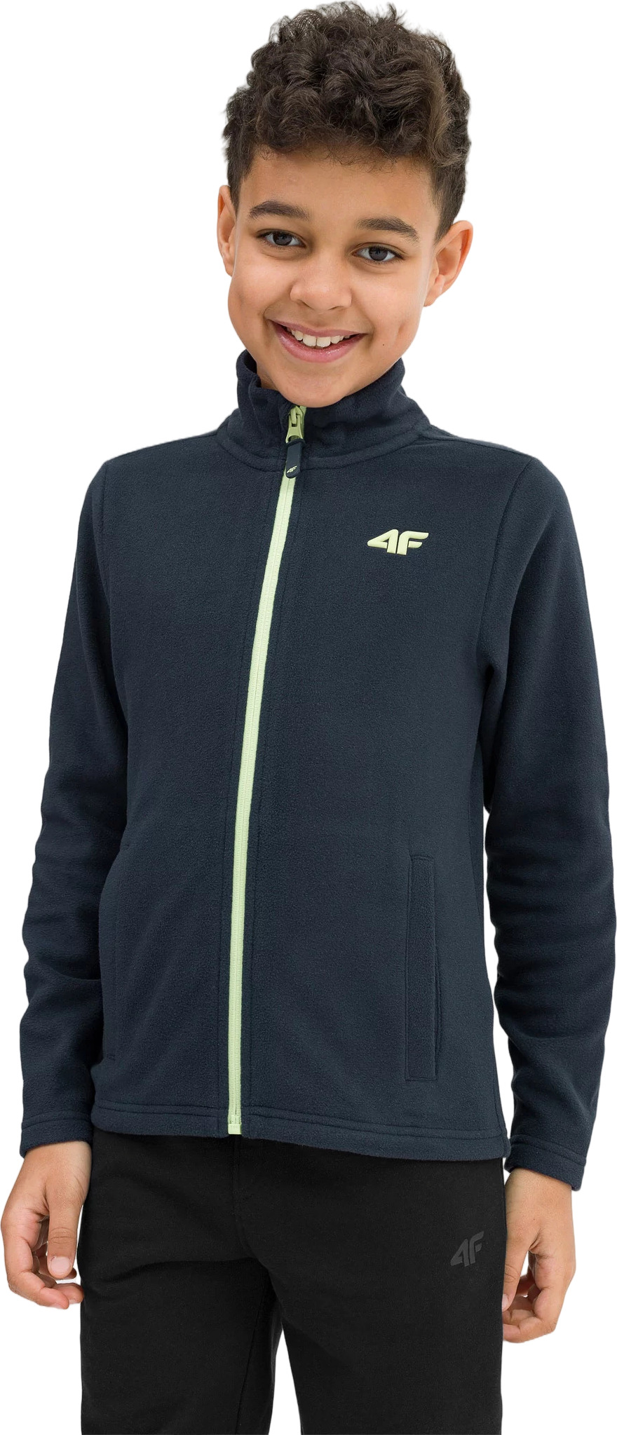 Толстовка детская 4F FLEECE  M062, Синий, 152