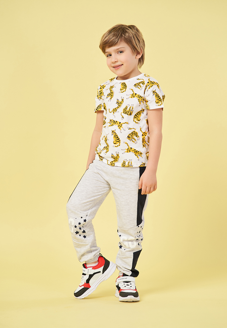 фото Футболка детская max&jessi ss21c24200520 белый р.98