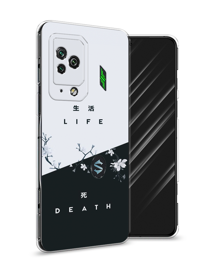 

Чехол Awog на Xiaomi Black Shark 5 Pro "Life and death", Разноцветный, 314150-7
