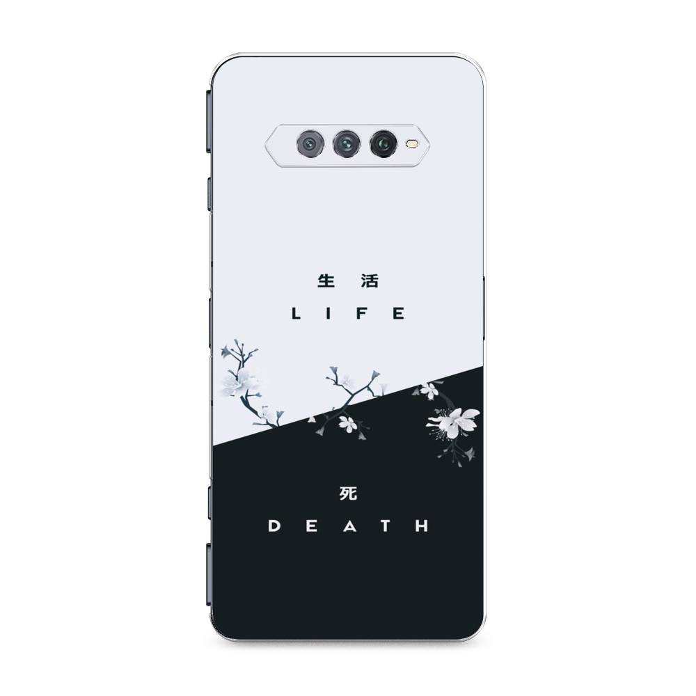 фото Силиконовый чехол "life and death" на xiaomi black shark 4s pro awog