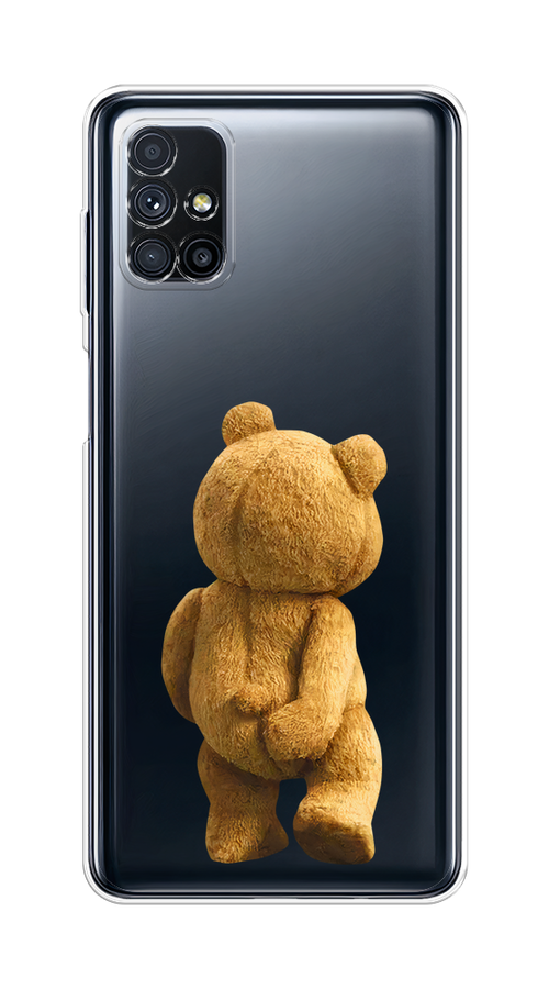

Чехол на Samsung Galaxy M31s "Медвежья спина", Коричневый;прозрачный, 2101450-1