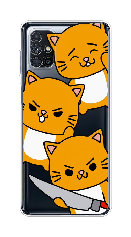 

Чехол на Samsung Galaxy M31s "Опасные котики", 2101450-1