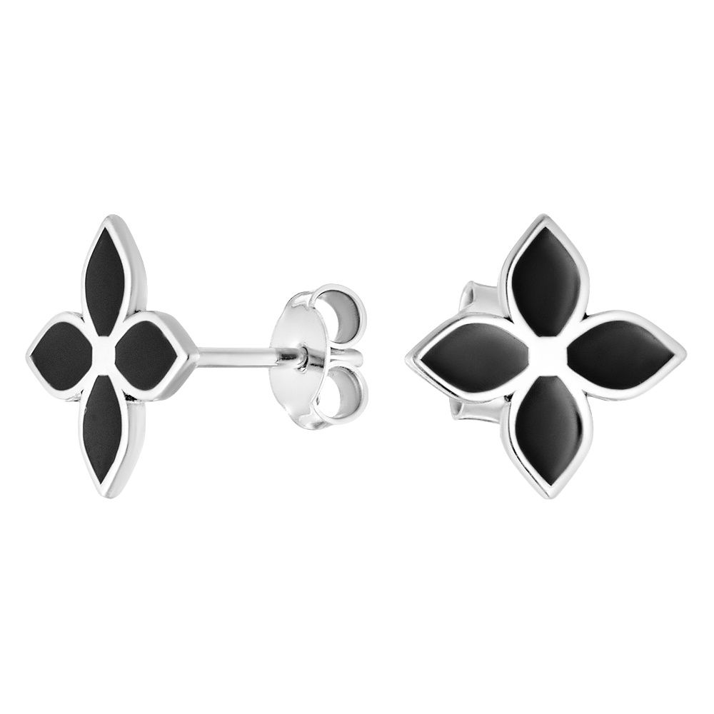 

Серьги из серебра с эмалью ЮВЕЛИР КАРАТ 2029639/9чг, 2029639/9чг