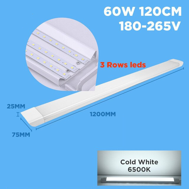

LED светильник 60W 6500K холодный свет