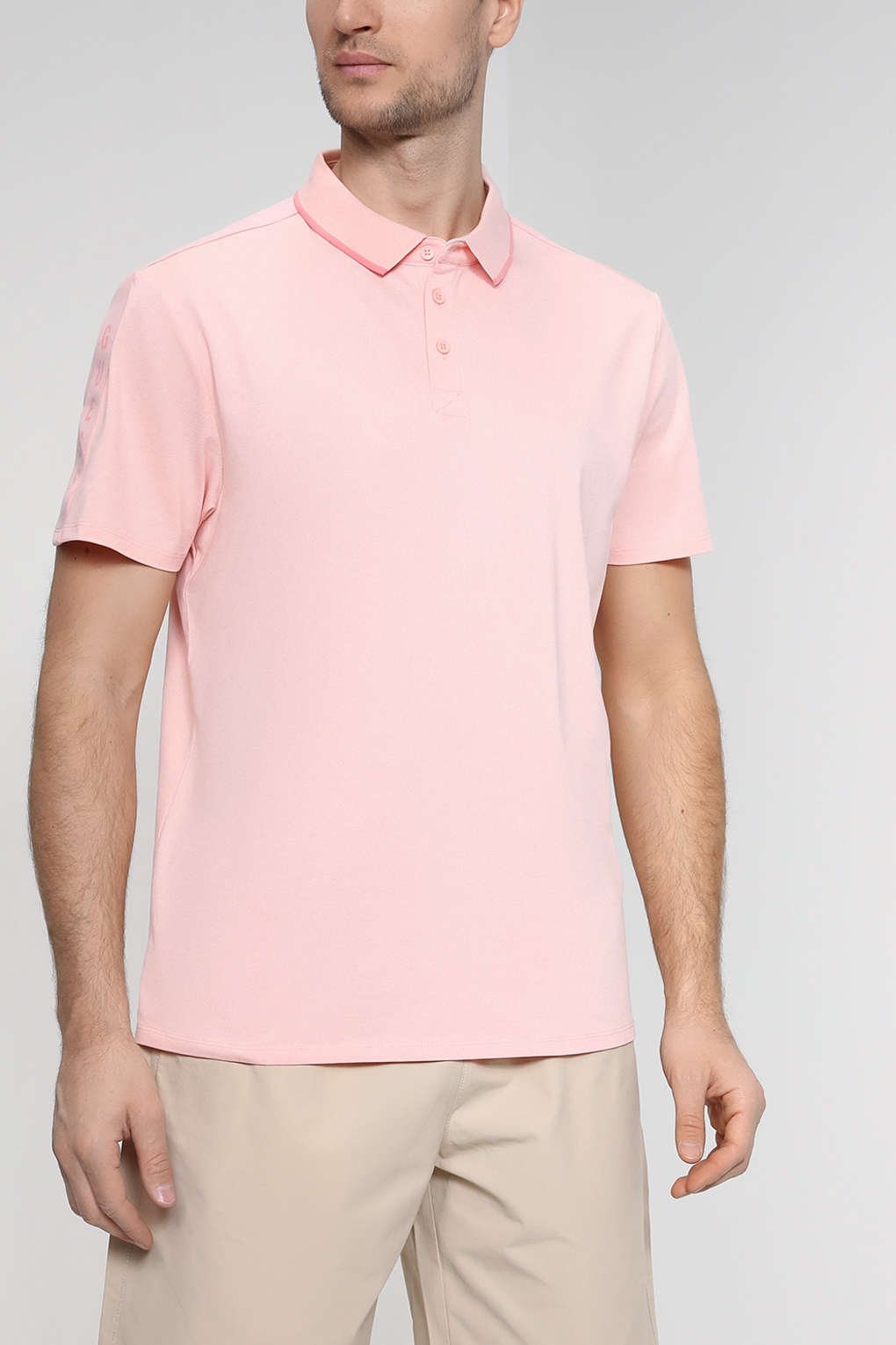 

Футболка мужская Guess M2YP25 KARS0 розовая XL, Розовый, M2YP25 KARS0