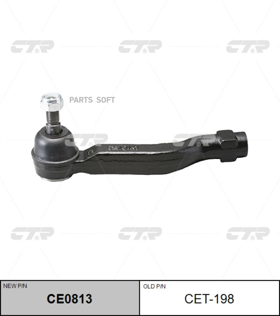 

CTR Наконечник рулевой CTR CET198 CE0813 Avensis [T27] 09 - правый 1шт