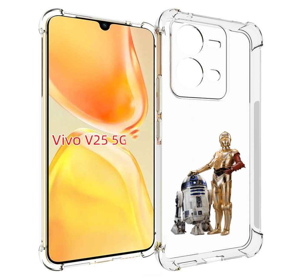 

Чехол MyPads starwars-звездные-воины для Vivo V25 5G / V25e, Прозрачный, Tocco
