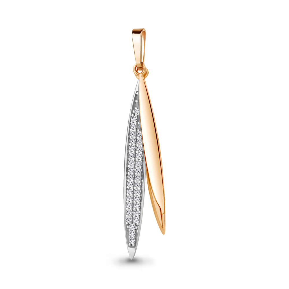 

Кулон из серебра с фианитом Aquamarine Aquamarine 24595А_925_з, 24595А_925_з
