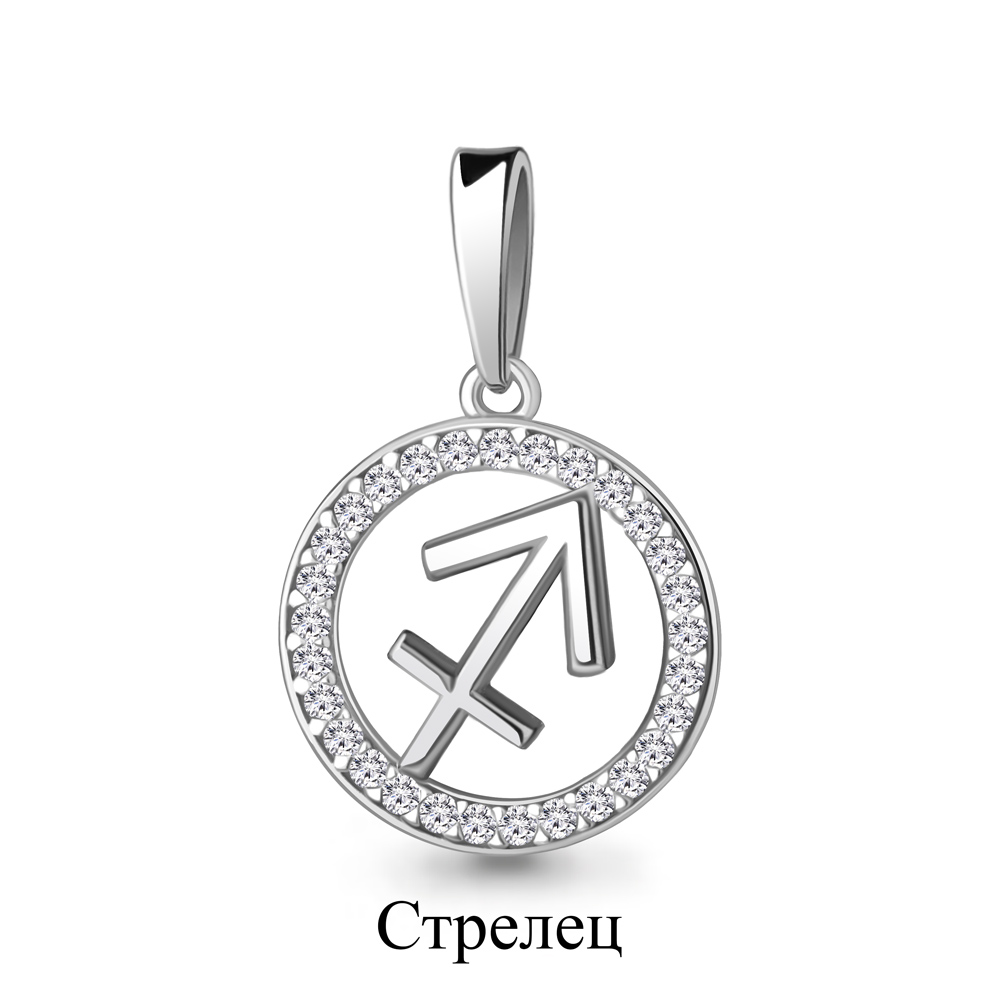 

Кулон из серебра с фианитом Aquamarine Aquamarine 24580А_925_р, 24580А_925_р