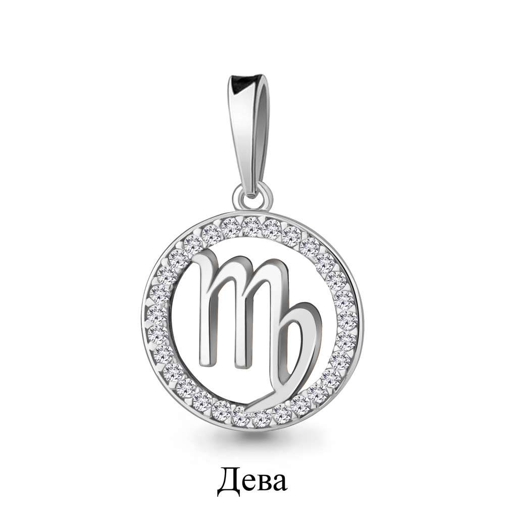 

Кулон из серебра с фианитом Aquamarine Aquamarine 24577А_925_р, 24577А_925_р