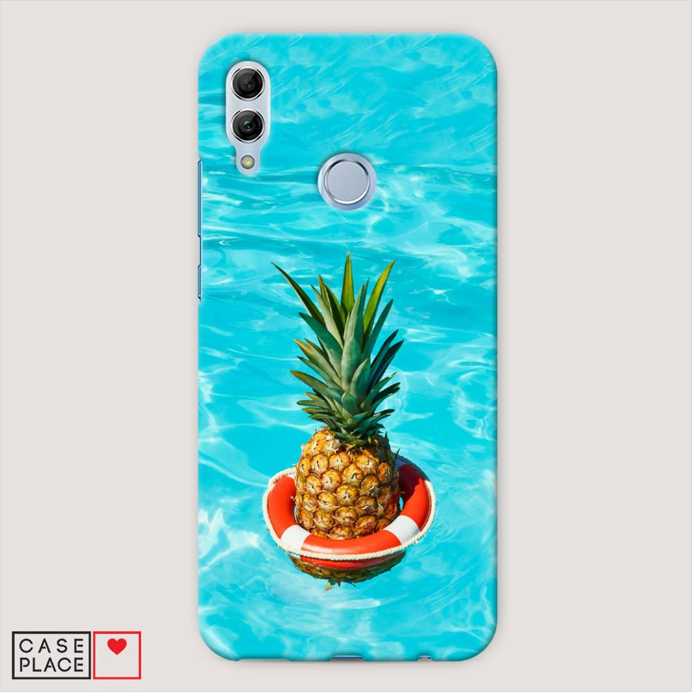 фото Чехол awog "ананас в бассейне" для honor 10 lite