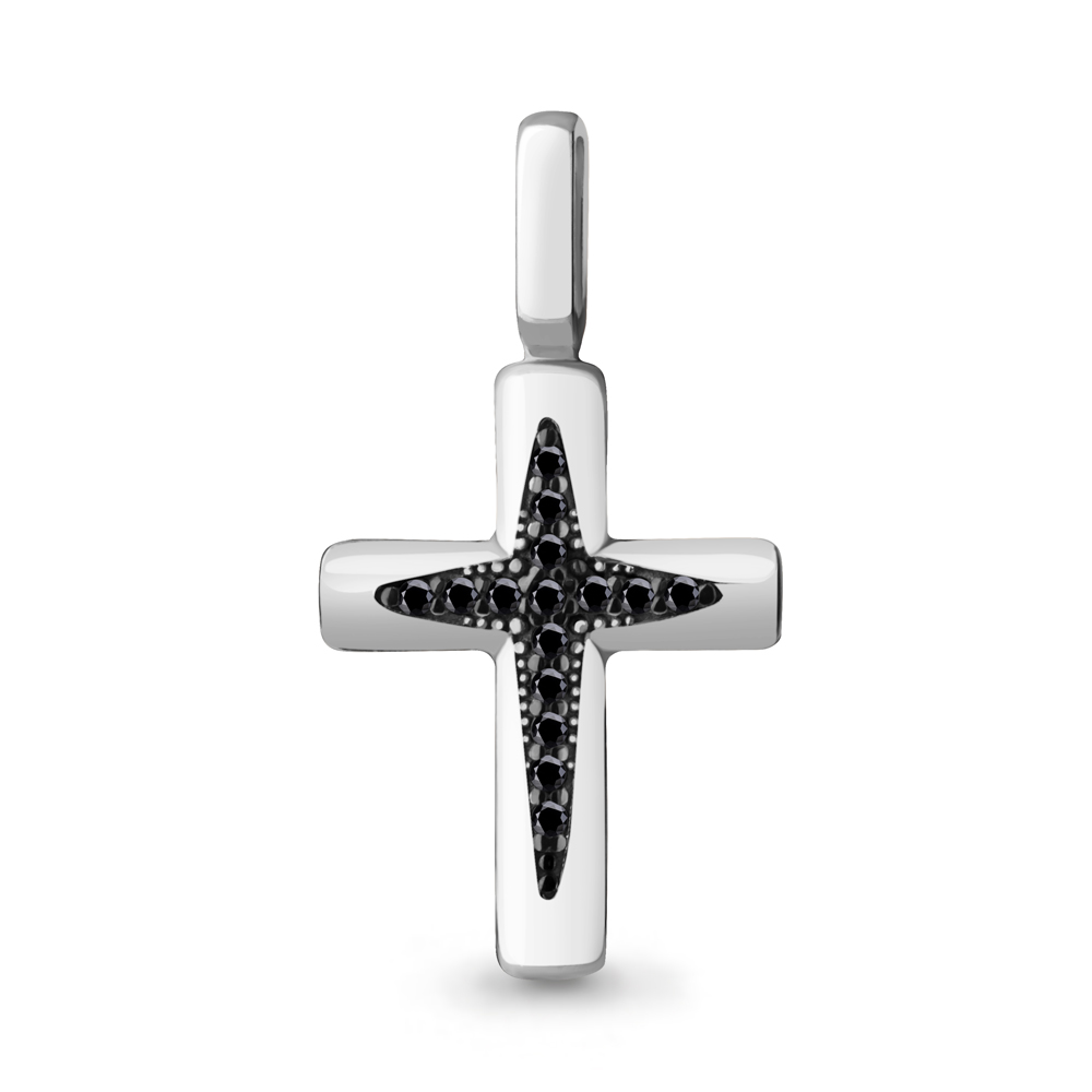 

Кулон из серебра с кристаллом ювелирным Aquamarine Aquamarine 24567Ч_925_р, 24567Ч_925_р