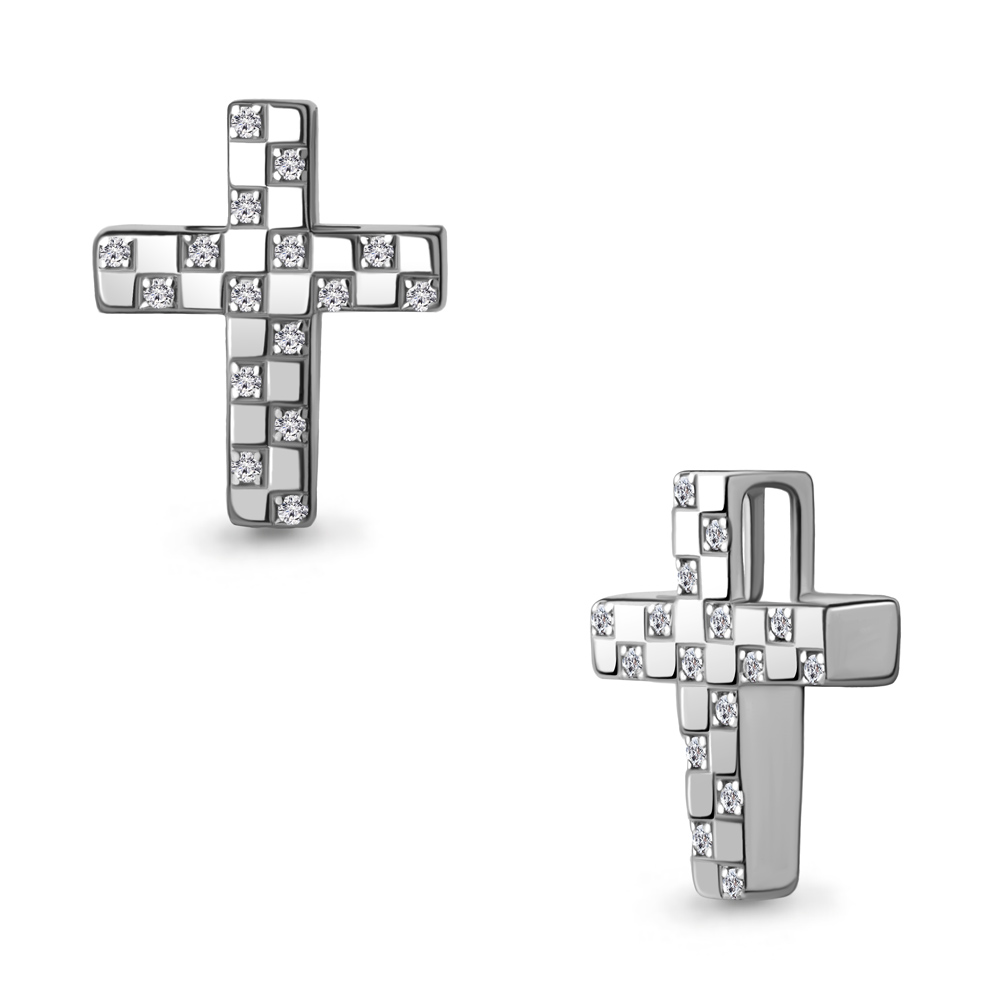 

Кулон из серебра с фианитом Aquamarine Aquamarine 24566А_925_р, 24566А_925_р