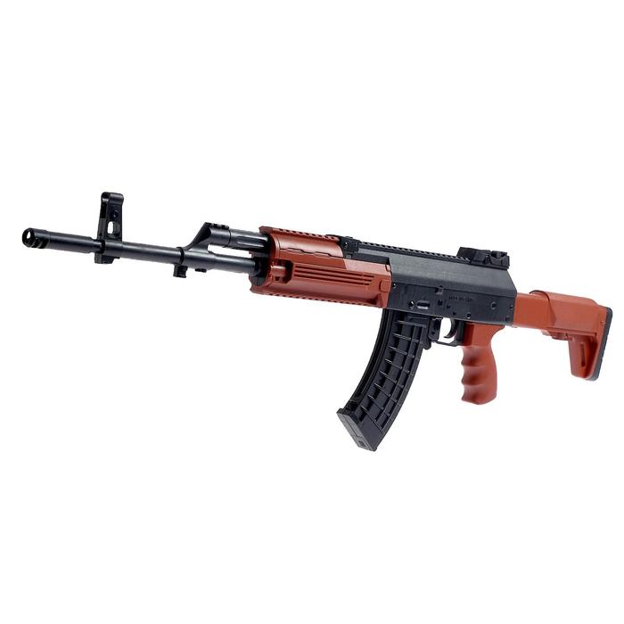 

Автомат АК-12, стреляет пульками 6 мм