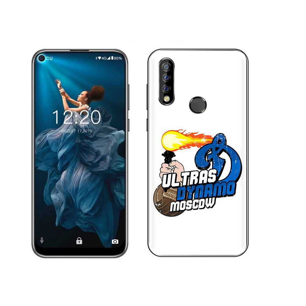 

Чехол MyPads Tocco для Oukitel C17 Pro ФК Динамо, Прозрачный, Tocco