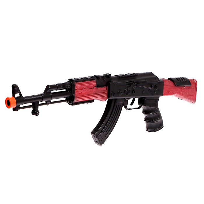 Автомат-трещотка игрушечный АК-47