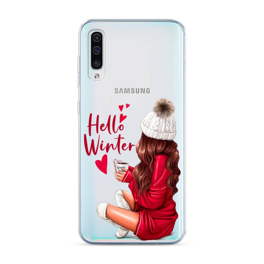 

Чехол для Samsung Galaxy A50/A30S "Hello winter", Красный;белый;коричневый, 27750-5