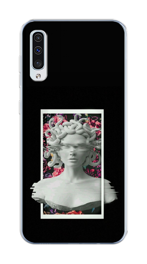 

Чехол на Samsung Galaxy A50/A30S "Web Punk Медуза Горгона", Черный;серый, 27750-6