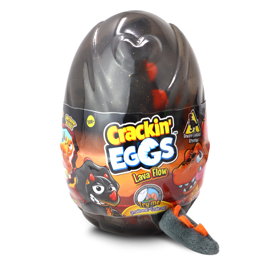 

Мягкая игрушка Crackin'Eggs Динозавр 12 см в яйце серый SK012, SK012_SK012D2