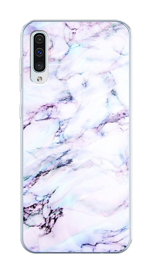 

Чехол на Samsung Galaxy A50/A30S "Радужный мрамор", Серый;фиолетовый, 27750-3
