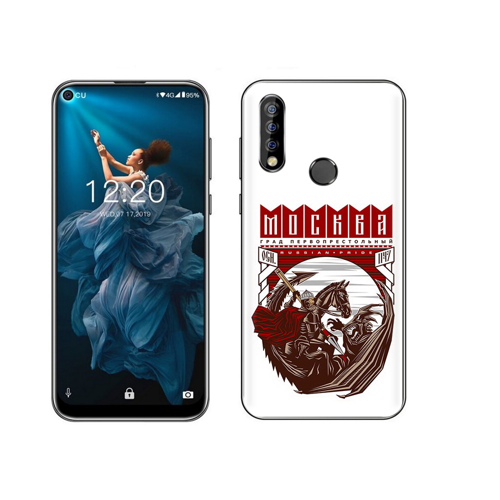

Чехол MyPads Tocco для Oukitel C17 Pro Москва Россия, Прозрачный, Tocco