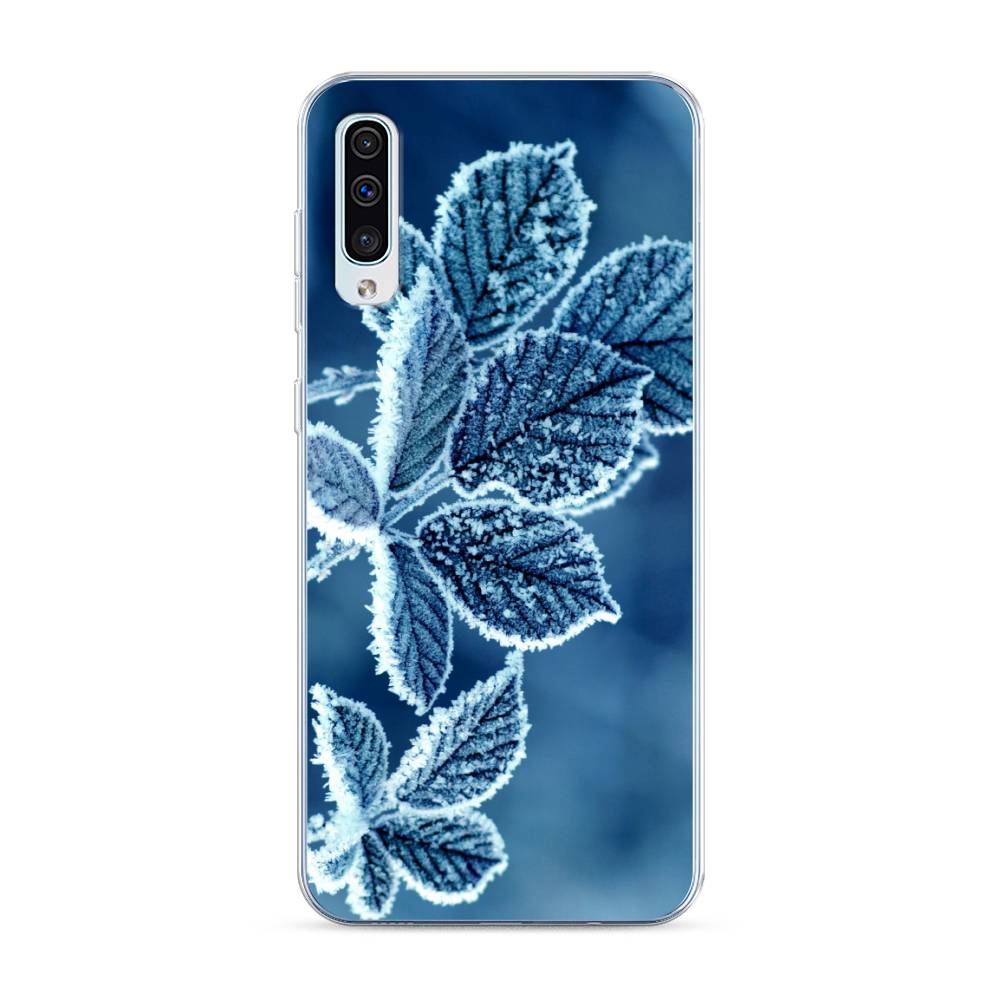 

Чехол для Samsung Galaxy A50/A30S "Зима 6 ", Голубой;белый, 27750-2
