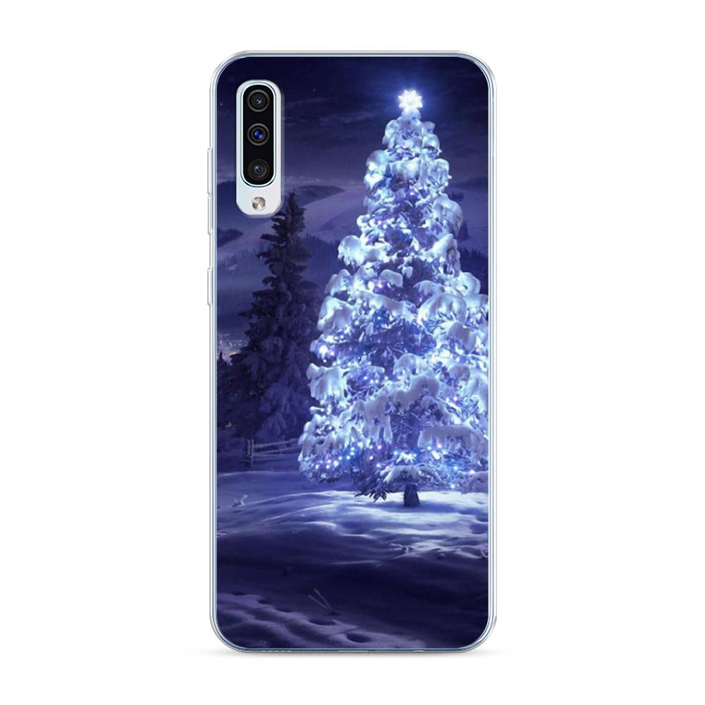 

Чехол для Samsung Galaxy A50/A30S "Зима 4", Синий;черный;белый, 27750-2