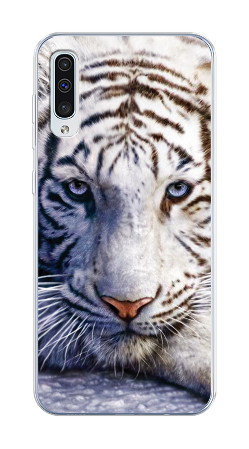 

Чехол на Samsung Galaxy A50/A30S "Бенгальский тигр", Коричневый;белый, 27750-1