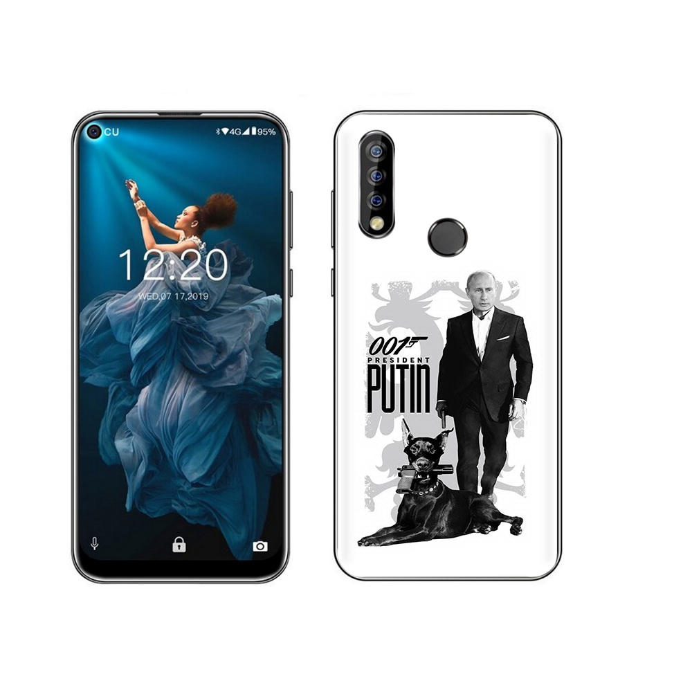 

Чехол MyPads Tocco для Oukitel C17 Pro 001, Прозрачный, Tocco