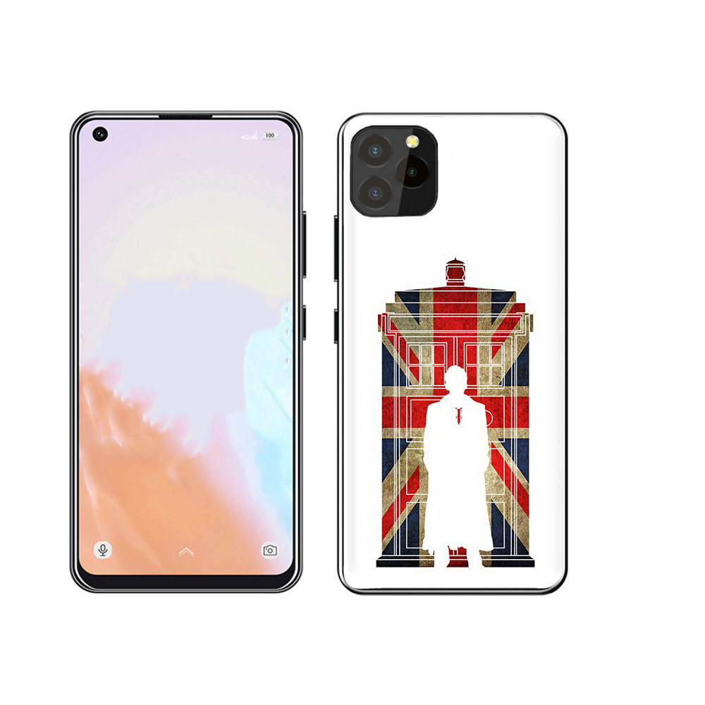 

Чехол MyPads Tocco для Oukitel C21 Pro шерлок холмс, Прозрачный, Tocco