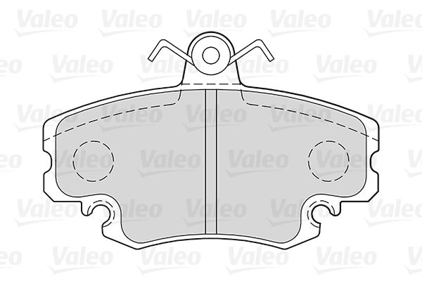 

Колодки дисковые передние без датчика износа Renault Clio/Megane 1.2i/1.4i/1.9D VL301002