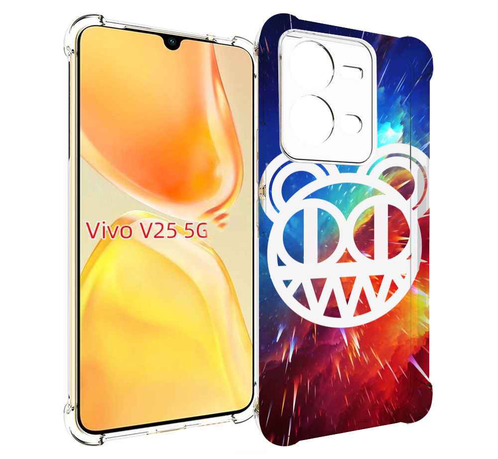 

Чехол MyPads radiohead cosmos для Vivo V25 5G / V25e, Прозрачный, Tocco