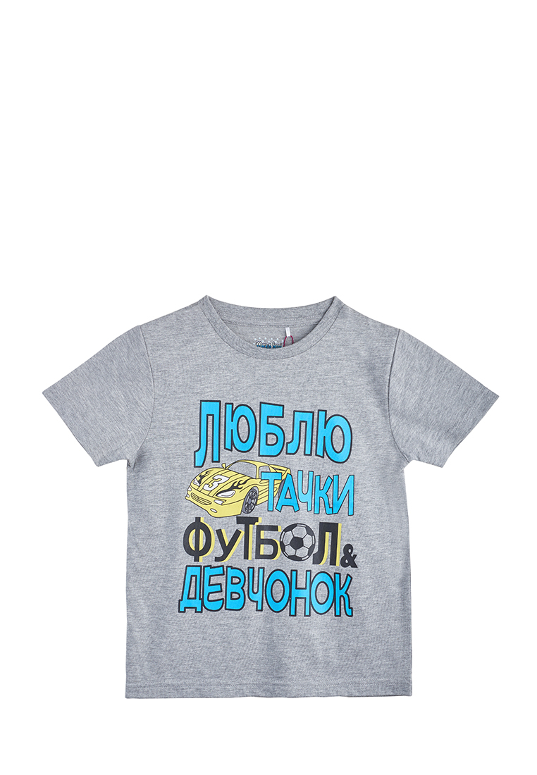 

Футболка детская Max&jessi SS20C903 светло-серый р.122, SS20C903