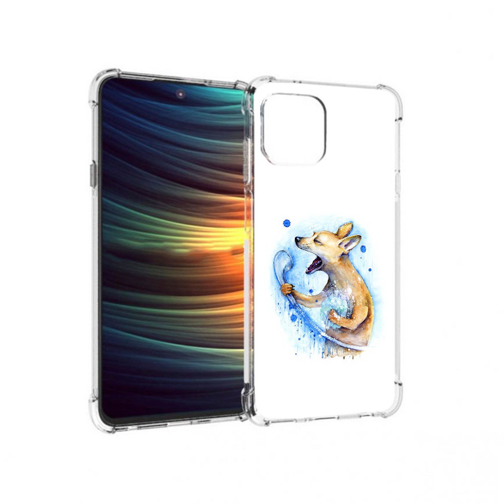 

Чехол MyPads Tocco для Motorola 20 Lite пение в душе (PT227073.348.537), Прозрачный, Tocco