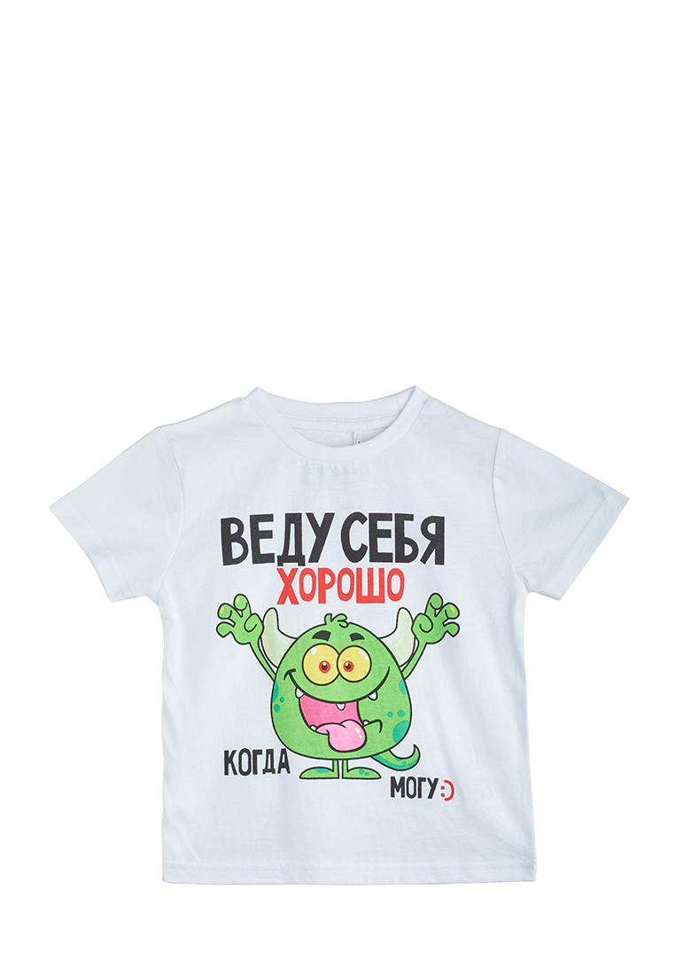 Футболка детская Max&jessi SS20C902 белый р.98