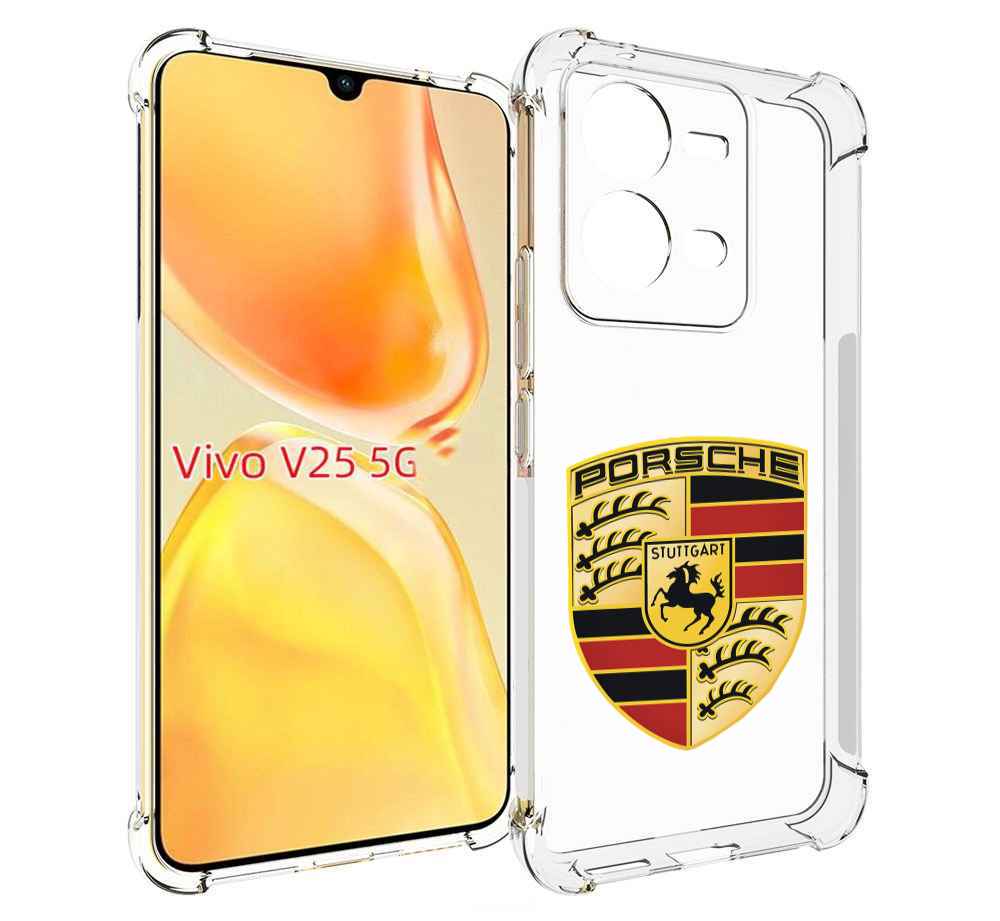 

Чехол MyPads porsche-5 мужской для Vivo V25 5G / V25e, Прозрачный, Tocco